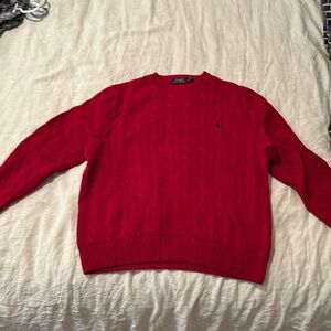 Ralph Lauren red sweater XL for men